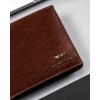 Peterson Hnědá kožená pánská peněženka W078