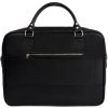 Solier Černá dámská kožená taška na notebook