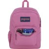 Růžový dámský batoh JanSport Cross Town Backpack