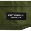 Peterson Khaki sportovní a prostorná ledvinka