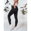 Černé dámské sportovní legíny LEGGIVIBE a vysokým pasem