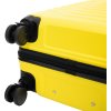Žlutá 3dílná sada kufrů PEAFOWL