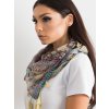 Barevný dámský šátek s etnickými vzory