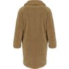 Béžový dámský raglánový kabát