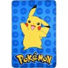 Modrá dětská deka s motivem Pokemon