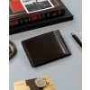 Rovicky Tmavě hnědá pánská peněženka s RFID L266