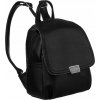 Peterson Černý menší batoh s klopou