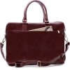 Pánská kožená bordó taška SOLIER