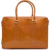 Pánská kožená hnědá taška SL02 CAMEL