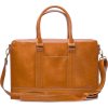 Pánská kožená hnědá taška SL02 CAMEL
