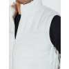 Bílá pánská prošívaná vesta