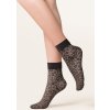 Ponožky s leopardím potiskem Gabriella Caty 684 20 den