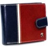 Rovicky Modro-červená pánská peněženka L104 (Velikost ONE SIZE)