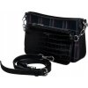 David Jones Károvaná crossbody kabelka - černá (Velikost ONE SIZE)