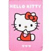 Růžová dětská deka Hello Kitty