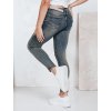 Dámské skinny džíny s vysokým pasem