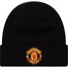 Černá pánská čepice New Era Core Cuff Beanie Manchester United FC Hat