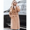 Camel dámský dlouhý kabát s páskem