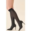 Gabriella Černé dámské podkolenky se vzory 40 den