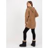 Světle hnědý teddy coat Carolyn (Velikost ONE SIZE)