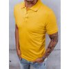 Žlutá klasická polo košile