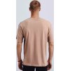 Světle hnědé pánské tričko
