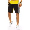 Žluto-černé pánské kraťasy CHAMPS