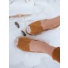 Hnědé dámské espadrilky