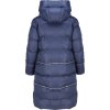 Tmavě modrá dámská zimní bunda s nastavitelnou délkou