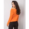 Oranžové tričko s vázáním v pase