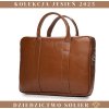 Hnědá pánská taška na notebook (Velikost ONE SIZE)