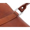 Hnědá kožená taška na notebook (Velikost ONE SIZE)