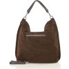 MAZZINI Tmavě hnědá shopper kabelka