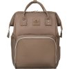 Peterson Béžový dámský batoh s uchycením na kočárek