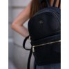 Rovicky Černý dámský elegantní batoh s kapsami