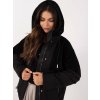 Černá dámská přechodová bunda na zip