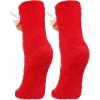 Moraj Červené dámské vánoční ponožky