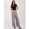 Šedé široké kalhoty