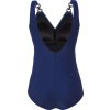 Tmavě modré jednodílné plavky Paula