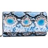 4U Cavaldi Modrá velká vzorovaná peněženka M702 (Velikost ONE SIZE)