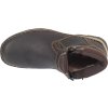 Tmavě hnědé pánské kotníkové boty Rieker Shoes