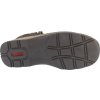 Tmavě hnědé pánské kotníkové boty Rieker Shoes