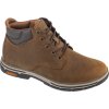 Hnědé pánské zimní kotníkové boty Skechers Segment 2.0 - Brogden (Velikost 41)