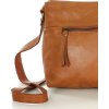 MARCO MAZZINI Hnědá messenger taška (Velikost ONE SIZE)