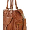 MARCO MAZZINI světle hnědá prostorná taška (Velikost ONE SIZE)