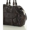 MARCO MAZZINI tmavě hnědá prostorná taška (Velikost ONE SIZE)
