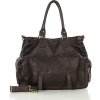 MARCO MAZZINI tmavě hnědá prostorná taška (Velikost ONE SIZE)
