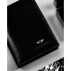 Peterson Černá kožená pánská peněženka W058