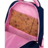 Peterson Modro-růžový dívčí batoh s ergonomickými popruhy