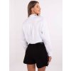 Bílá dámská košile s odepínací kravatou